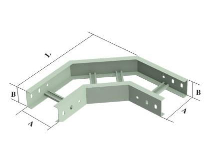 梯级式水平弯通